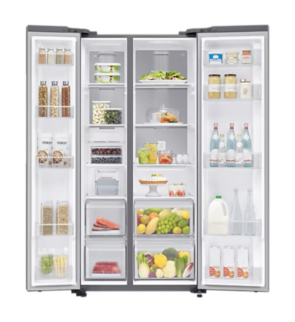 samsung 647l side by side refrigerator with all around cooling