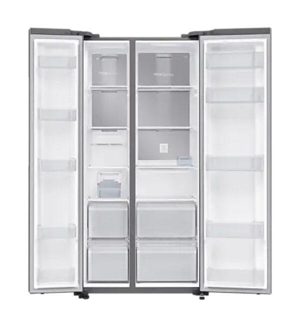 samsung 647l side by side refrigerator with all around cooling