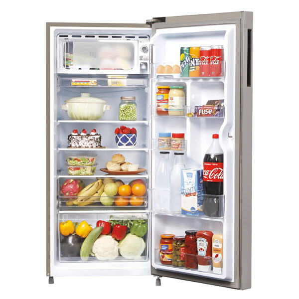 haier 195 litres 5 star direct cool single door refrigerator with hour icing technology