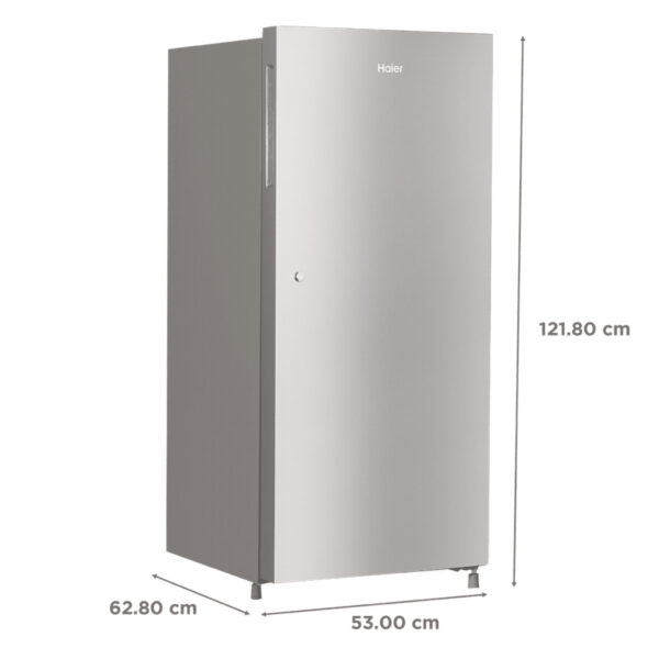 haier 195 litres 5 star direct cool single door refrigerator with hour icing technology