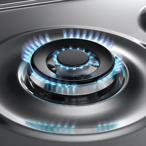 electrolux 90cm built in 5 burner gas hob cooker