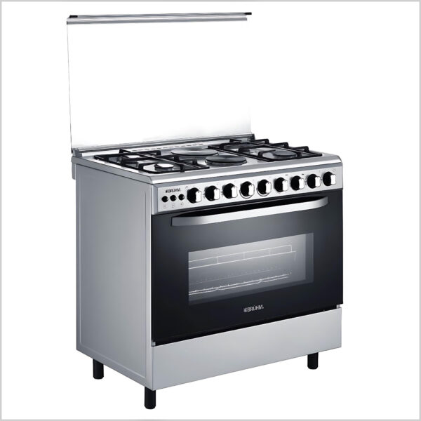 bruhm 90x60cm 6 burner cooker