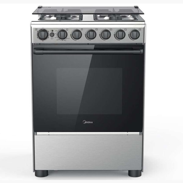 midea 60cm 4 burner gas cooker with grill