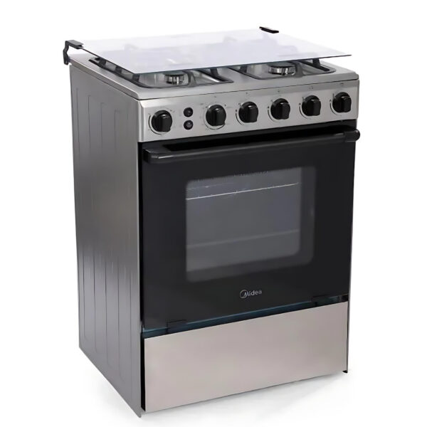 midea 60cm 4 burner gas cooker with grill