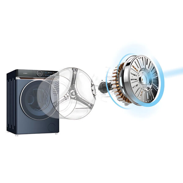 bruhm 10kg limited edition digital display washing machine