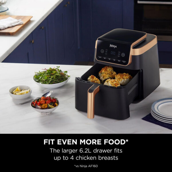 ninja max pro 6.2l exclusive copper air fryer