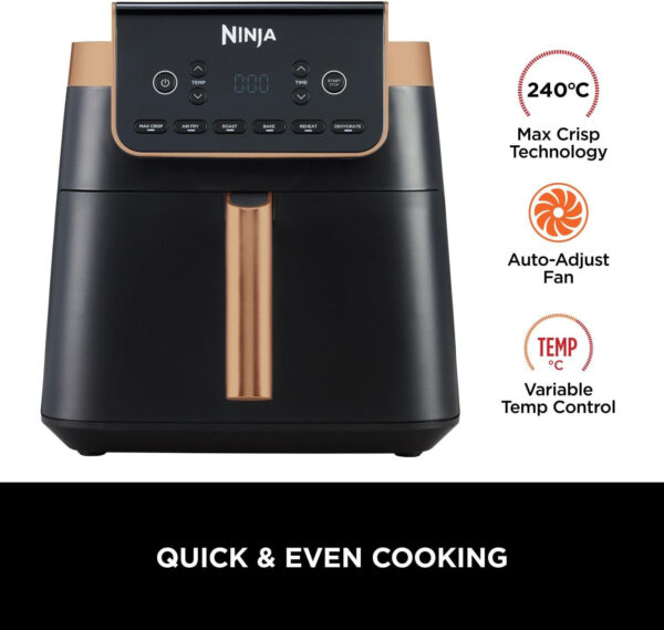 ninja max pro 6.2l exclusive copper air fryer